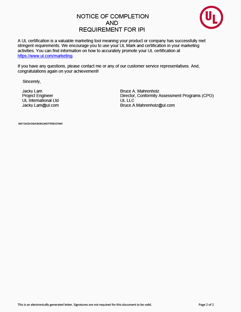 建圳達thhn電纜的UL83認證