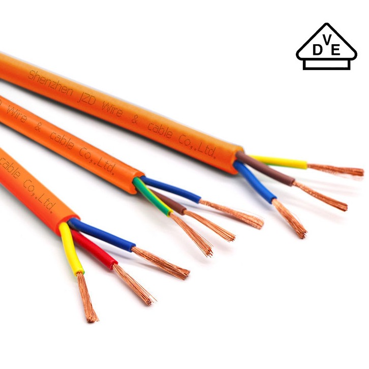 建圳達(dá)VDE認(rèn)證H07VV-F電纜線，家庭布線RVV電線