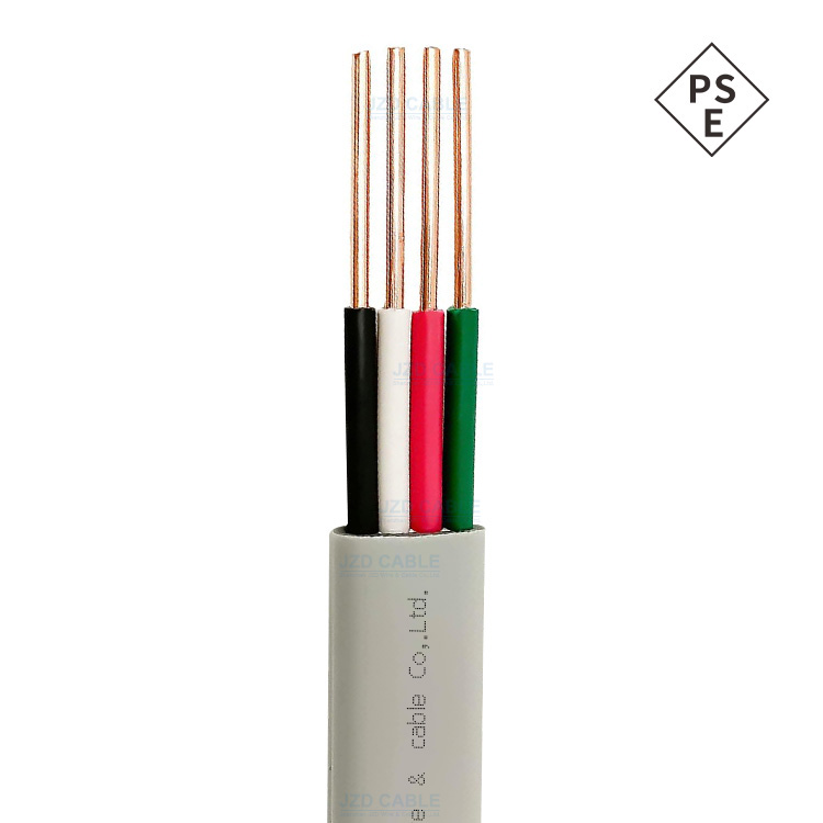 建圳達日本 VVF系列扁平電力電纜，住宅及建筑物屋內配電用電線